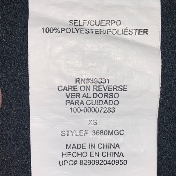 XOXO Sexy sleeveless embellished top size XS - Picture 9 of 9